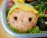 プリンセス大好き☆シンデレラ☆キャラ弁♪作り方3写真