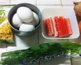 ☆S級時短メニュー☆カニ玉天かす丼☆作り方1写真