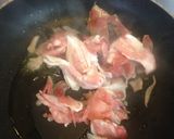 豚肉と玉ねぎ、なす、ケチャップソース炒め作り方3写真