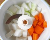 <旬の食材>トロロの和風カレー作り方1写真