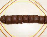 おやつに♪チョコメロンちぎりパンHB生地作り方19写真