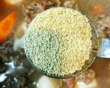 里芋と蓮根の牛しぐれ煮風煮物作り方6写真