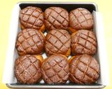 おやつに♪チョコメロンちぎりパンHB生地作り方27写真