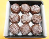 おやつに♪チョコメロンちぎりパンHB生地作り方26写真