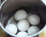 ゆで卵と薄切り肉の煮込み作り方1写真
