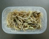 レンジで簡単☆茄子ともやしのマヨサラダ。作り方3写真