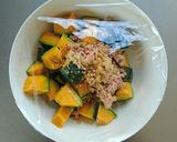 レンジで簡単☆ご飯のお供に無限かぼちゃ。作り方2写真