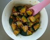 レンジで簡単☆ご飯のお供に無限かぼちゃ。作り方4写真