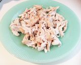 ささみと水菜の常備菜作り方3写真