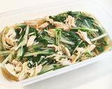 ささみと水菜の常備菜作り方5写真