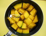 作り置き☆かぼちゃの蜂蜜ごま味噌煮作り方2写真
