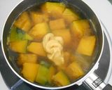 作り置き☆かぼちゃの蜂蜜ごま味噌煮作り方4写真