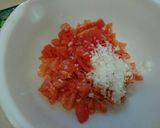 トマト大好き‼冷製トマトバジルのパスタ作り方8写真