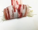 レンジで簡単!しそ香るえのきの豚包み作り方3写真