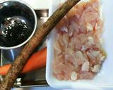 ★簡単♡鶏むね肉とひじきの炊き込みご飯★作り方1写真