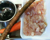 ★簡単♡鶏むね肉とひじきの炊き込みご飯★作り方1写真