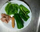 ピーマンとウィンナーのバルサミコ炒め作り方1写真