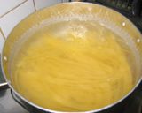 和風スパゲティby山菜水煮でチャチャッと作り方1写真