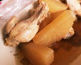 手羽元と大根のたれで絶品うどんorそば♡作り方7写真