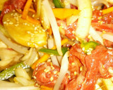牛肉と野菜のオイスターソース炒め作り方3写真