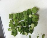 簡単！ヘルシー！オクラの豆腐グラタン☆作り方1写真