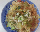 焼きうどん定食（血管ダイエット食889）作り方5写真