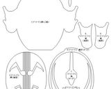 仮面ライダー ゴースト 英雄 キャラ弁作り方20写真