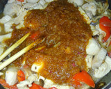 鶏むね肉の炒め煮♡りんごの和風ソース！作り方7写真