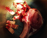 3種のお肉と豆の煮込み(圧力鍋)作り方2写真