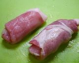 簡単!牛蒡のジャンボマキマキ味噌生姜焼き作り方3写真