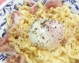 手作り生パスタdeカルボナーラ♪作り方9写真