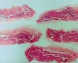 簡単！お弁当にロールカツ！肉巻き！作り方1写真