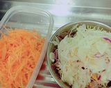 簡単！お弁当にロールカツ！肉巻き！作り方2写真