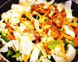 簡単、焼きそばアレンジカレー風味作り方1写真