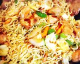 簡単、焼きそばアレンジカレー風味作り方4写真