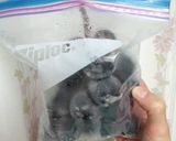 ひんやり梨のシャーベット-巨峰のせ-☆作り方4写真