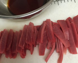 安いマグロを美味しく☆とろりん漬けマグロ作り方4写真