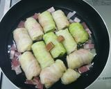 ちびピーマンの肉詰め&ちびキャベロール♪作り方12写真