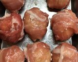 お弁当に☆味しみ肉巻きおにぎり作り方4写真