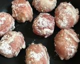 お弁当に☆味しみ肉巻きおにぎり作り方5写真