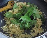 冷凍チャーハンで簡単ガッパオ風ライス作り方3写真