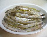 小魚の香草パン粉焼き作り方1写真