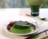 簡単◆二層の抹茶ミルクゼリー作り方9写真