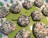 【大量消費】大葉の味噌餡ごま団子作り方5写真