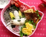 トムとジェリーのキャラ弁(トム編)作り方14写真