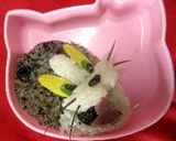 トムとジェリーのキャラ弁(トム編)作り方13写真