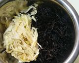ひじき＆切り干し大根＆パプリカ酢の物作り方1写真