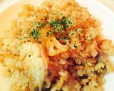 白ワイン入りチキンガーリックライス作り方9写真