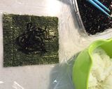 ふじっ子ごま昆布の☆まん丸おにぎりさん作り方3写真