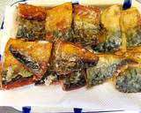 簡単な少量の油でサバの竜田焼き揚げ作り方2写真